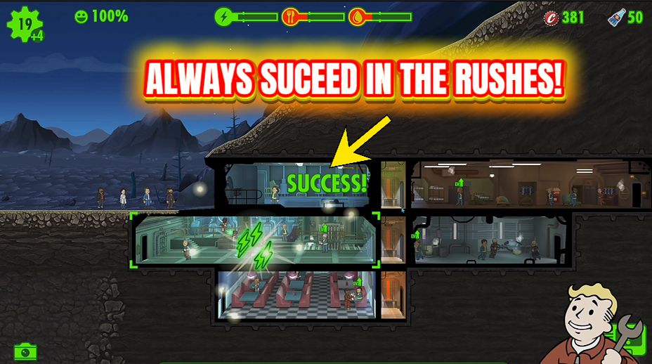 Fallout Shelter — Rush Hour (screenshot 2)